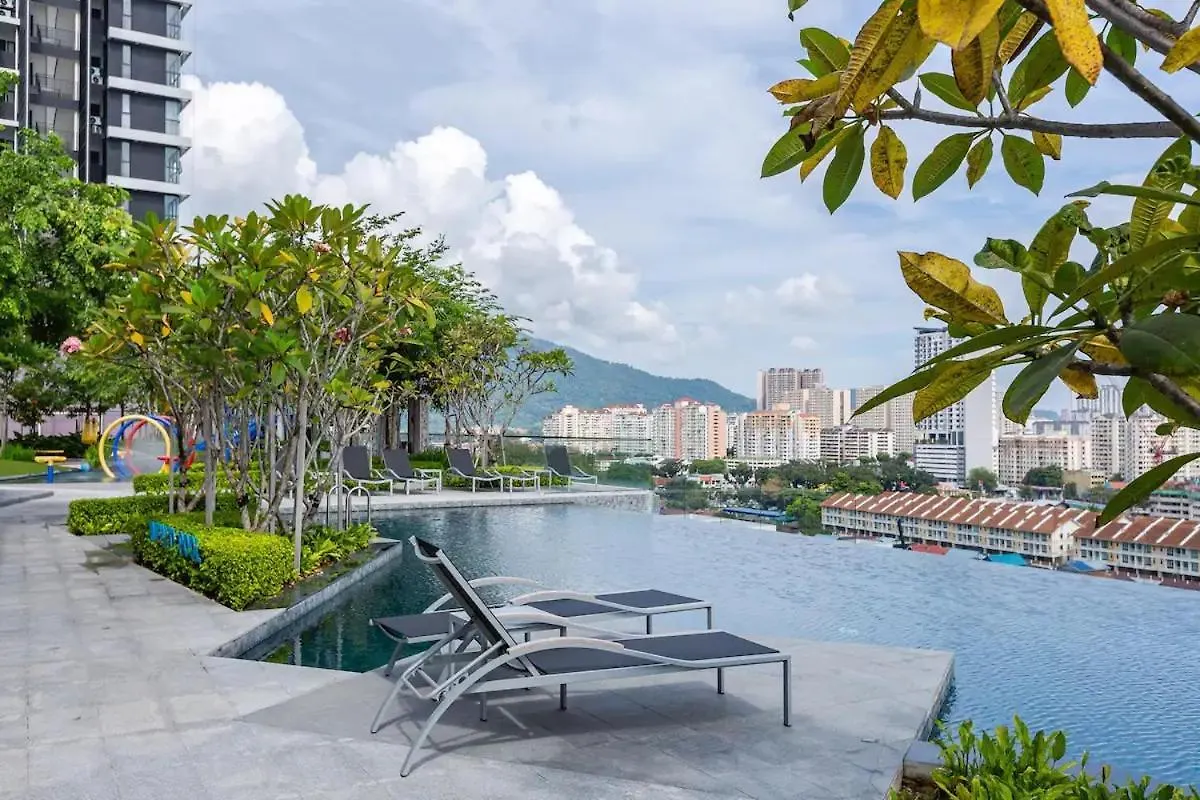 Tatami With Seaview, 9Pax, Urban Suites By Pg Home George Town Apartment